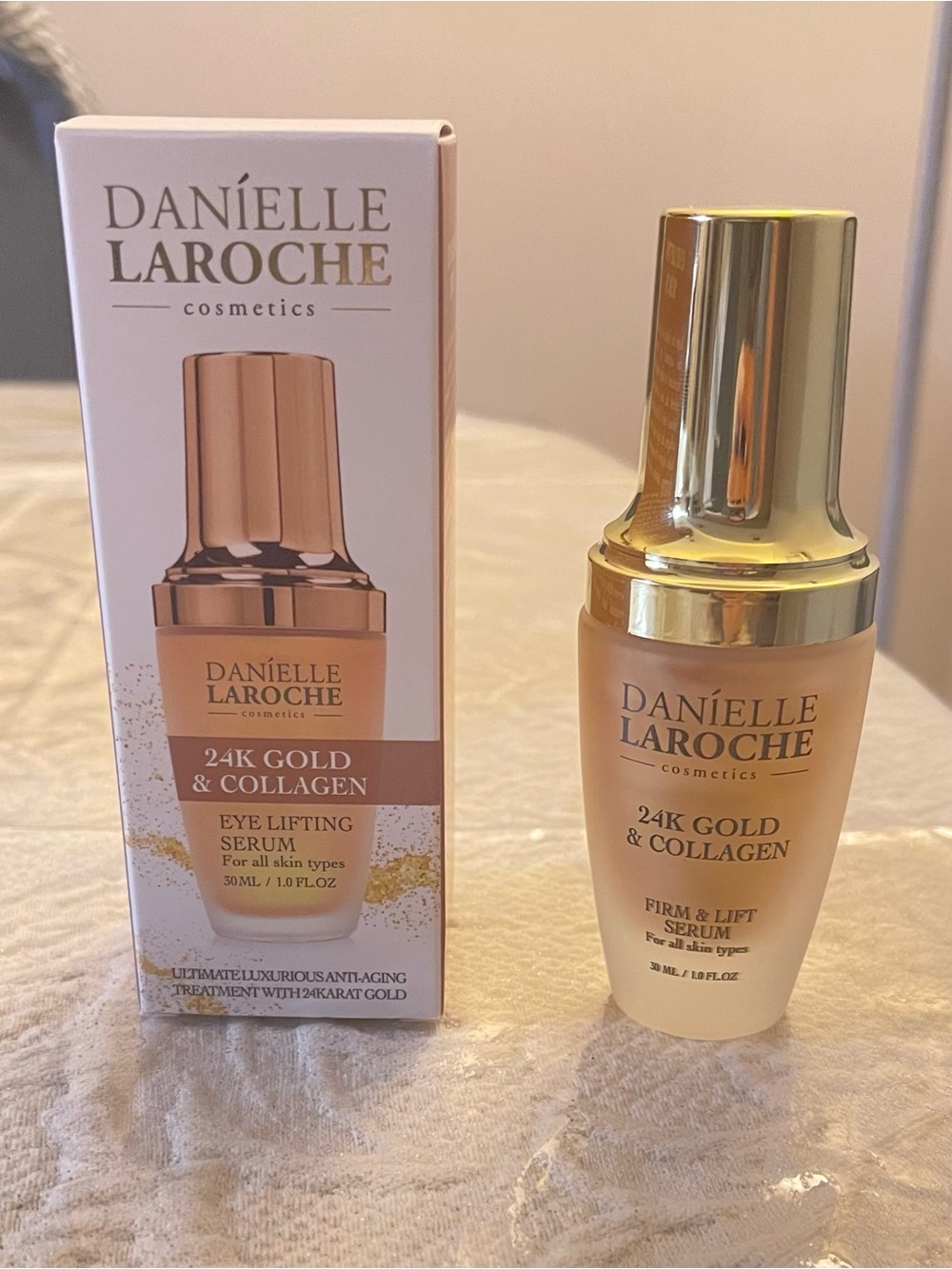 Daniëlle Laroche 24K Gold & Collagen Firm & Lift Serum — Gold